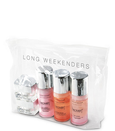 Heaven Skincare Long Weekender Kit
